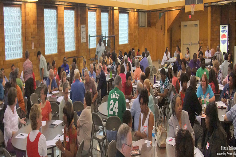 A civil society organization convenes.